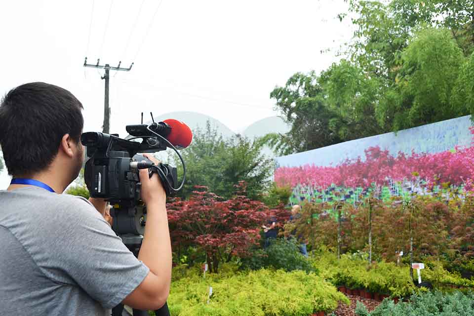 七彩林科驚艷亮相第三屆四川生產旅游博覽會（西部?成都花木博覽會）