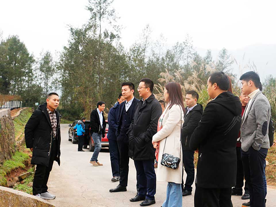 聚焦七彩|華僑城西部集團副總經(jīng)理喬曉燕一行參觀考察七彩林科